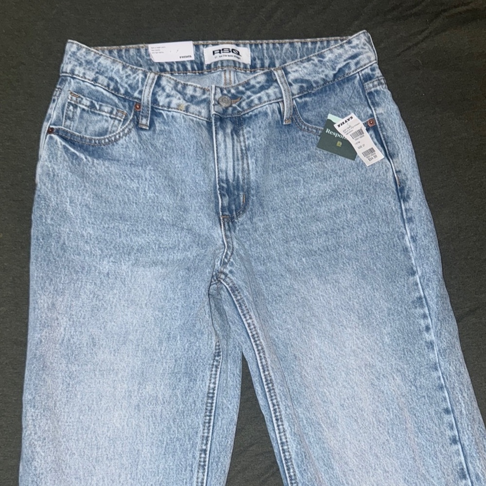 RSQ Light Blue Flare & Wide Leg Jeans